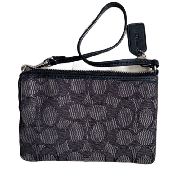 2015 Coach Black Signature Wallet NWOT F53536 - Picture 2 of 6